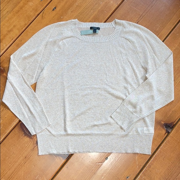 NWT JCREW sparkling holiday sweater - Picture 1 of 7